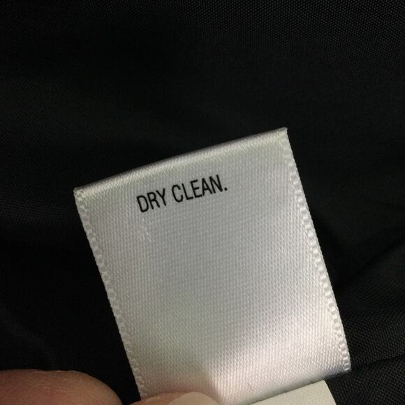 Dana Buchman Embroidered Zebra-like Print Mob Wife Black Lightweight 3/4 Coat M - Picture 9 of 13